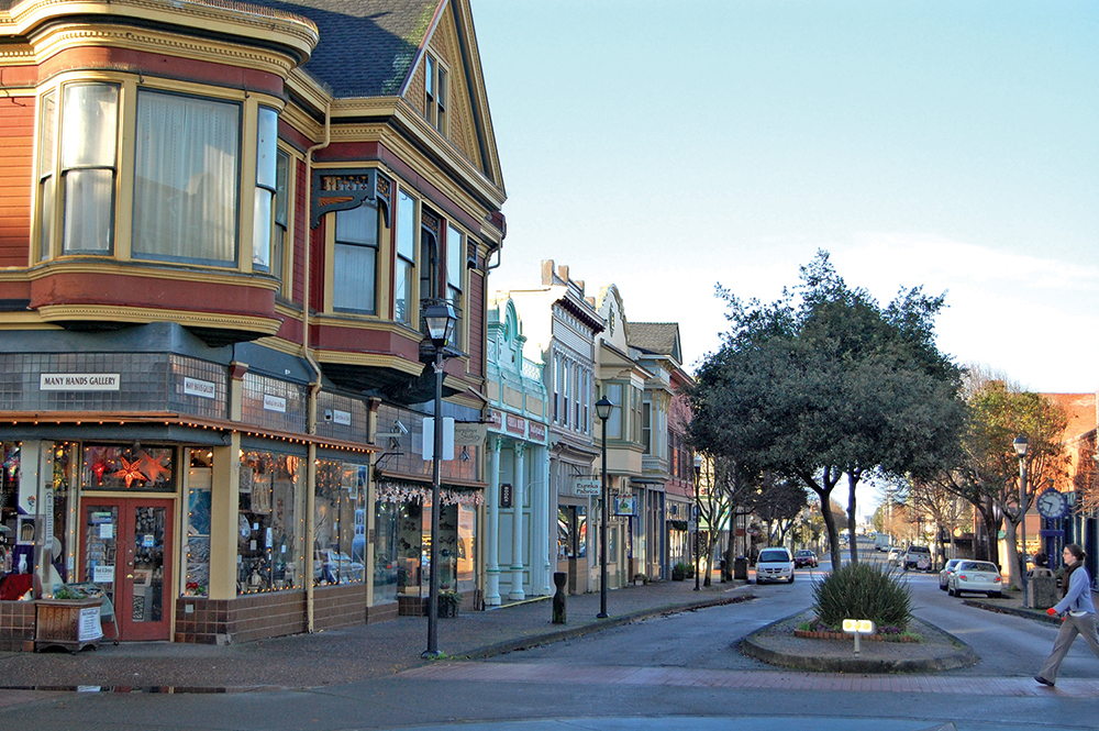 2nd Street Old Town Eureka photo by Denise Comiskey