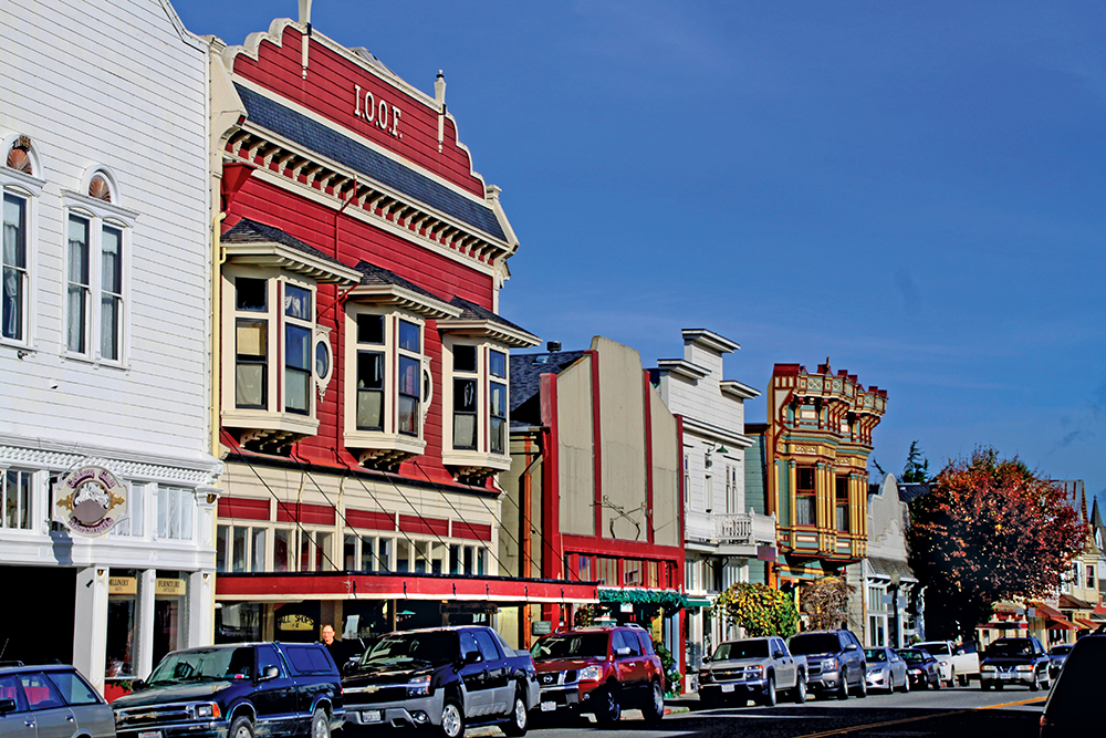 Main Street in Ferndale photo by Steve Hammons